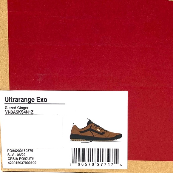 VANS UltraRange EXO MTE-1 Shoe Low Top Skate Suede Brown Women Size VN0A5KS4N1Z - Picture 9 of 10